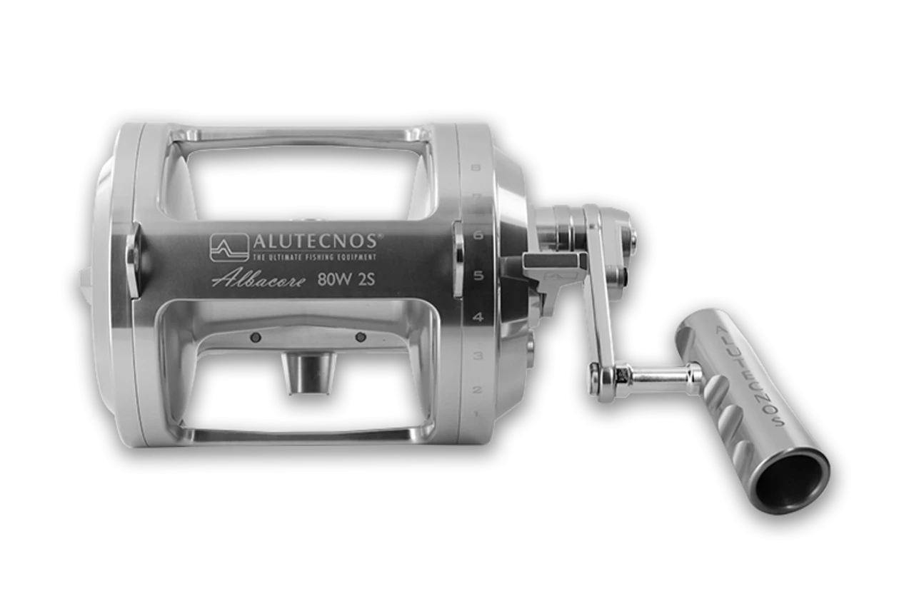 Alutecnos Albacore 80W 2-Speed Lever Drag Conventional Reel 3 Alutecnos Albacore 80W 2-Speed Lever Drag Conventional Reel