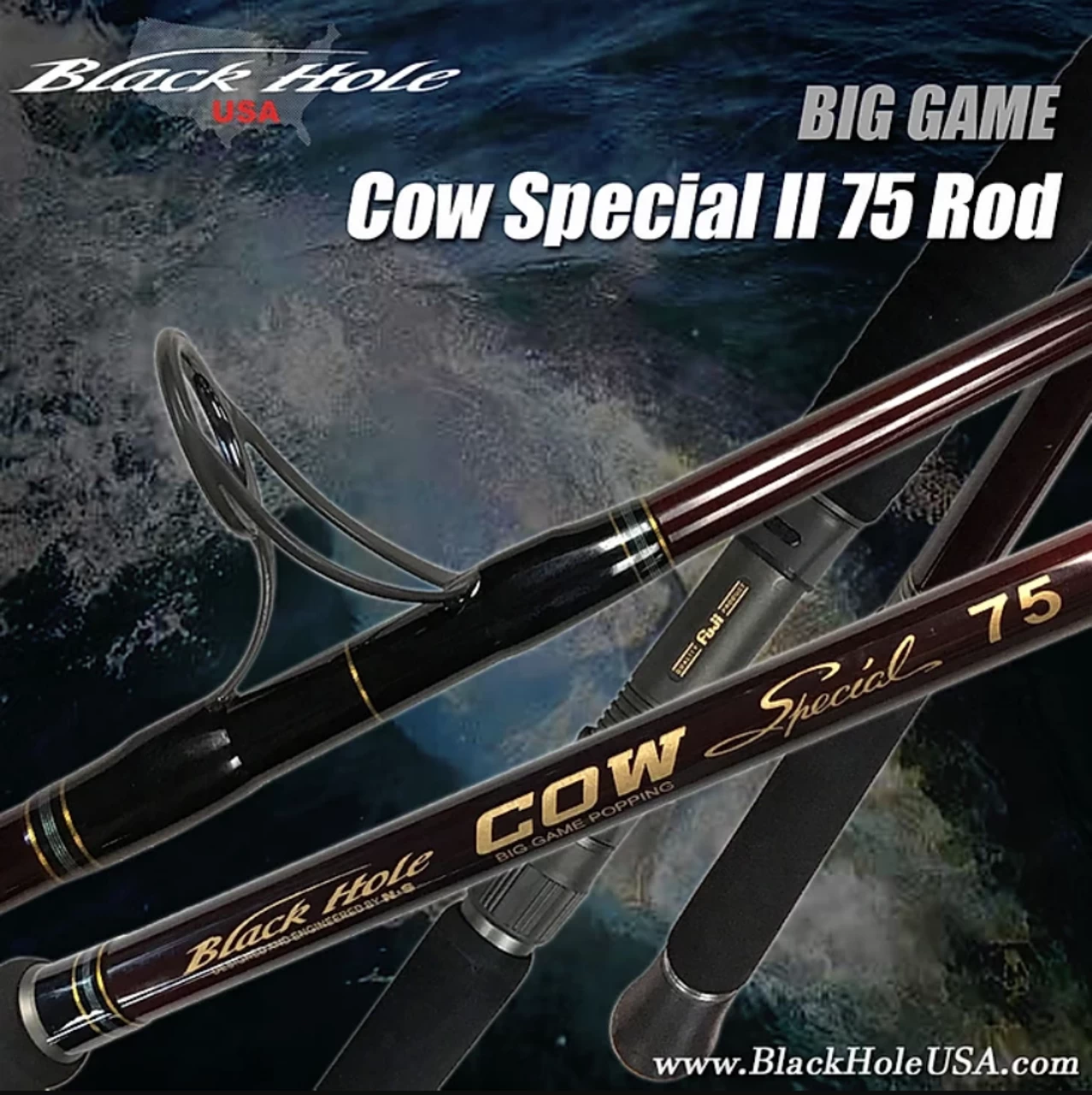 Black Hole Cow Special II 75 Spinning Rod 3 Black Hole Cow Special II 75 Spinning Rod