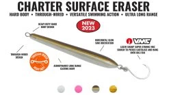 Hogy Surface Eraser 4" 3/4oz Lure