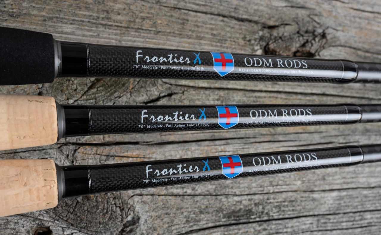 ODM Frontier X Boat Spinning Rods 3 ODM Frontier X Boat Spinning Rods
