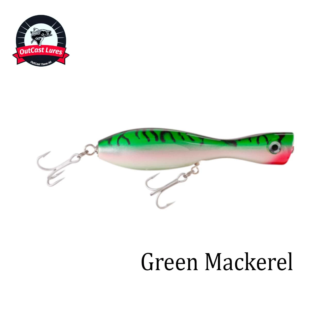 OutCast Lures Medium Polaris Popper 3 OutCast Lures Medium Polaris Popper