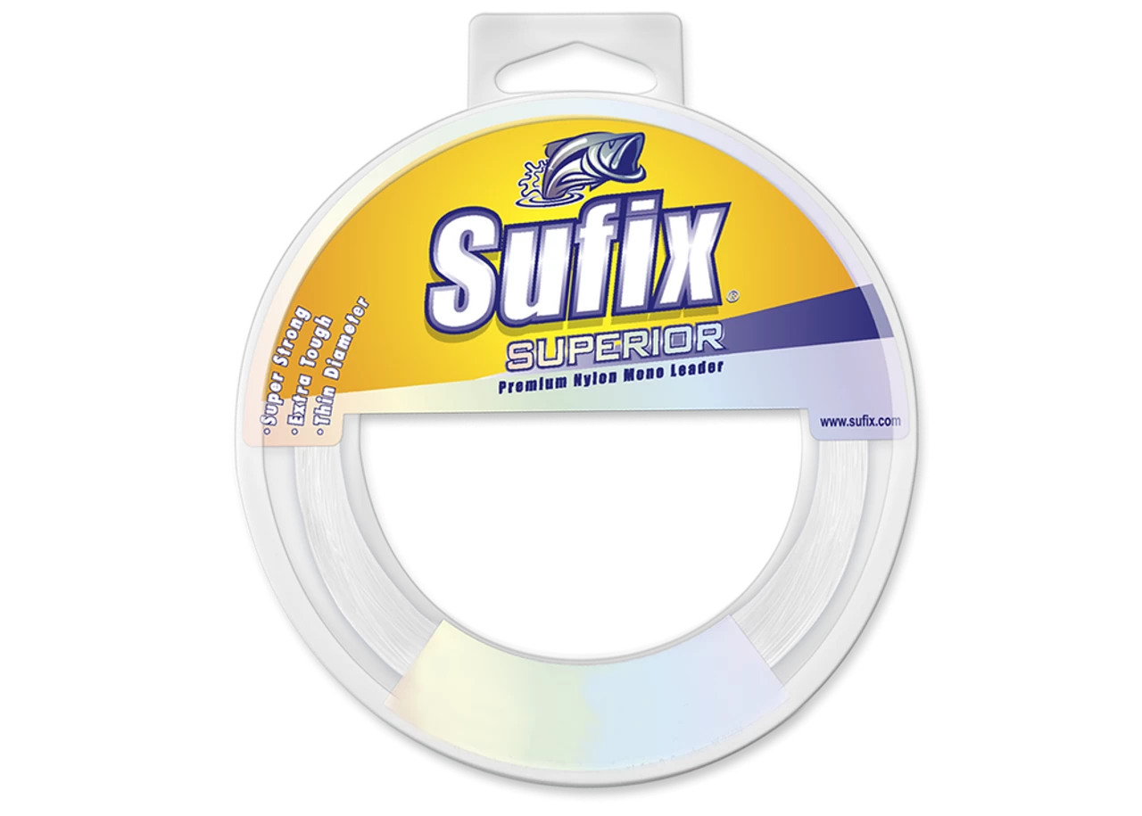 Sufix Superior Monofilament Leader Spools 3 Sufix Superior Monofilament Leader Spools